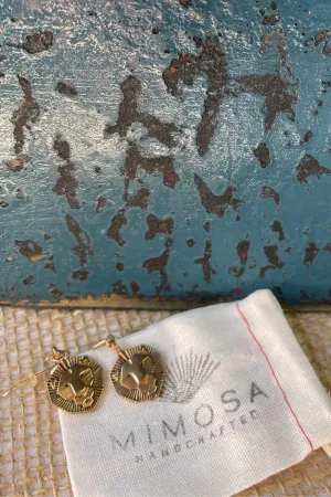 LION EARRINGS | MIMOSA HANDCRAFTED