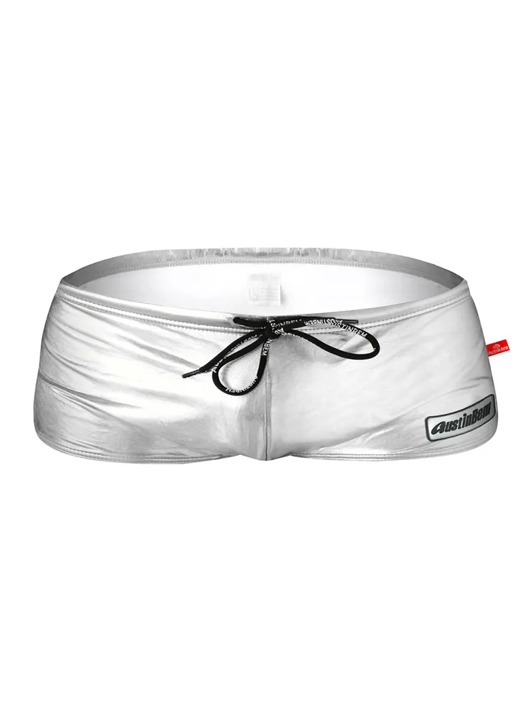 Mens Fashionable Flash Swim Fitness Trunks