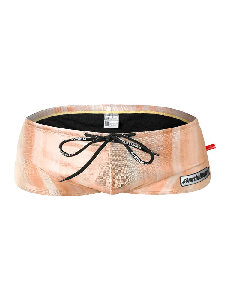 Mens Fashionable Flash Swim Fitness Trunks