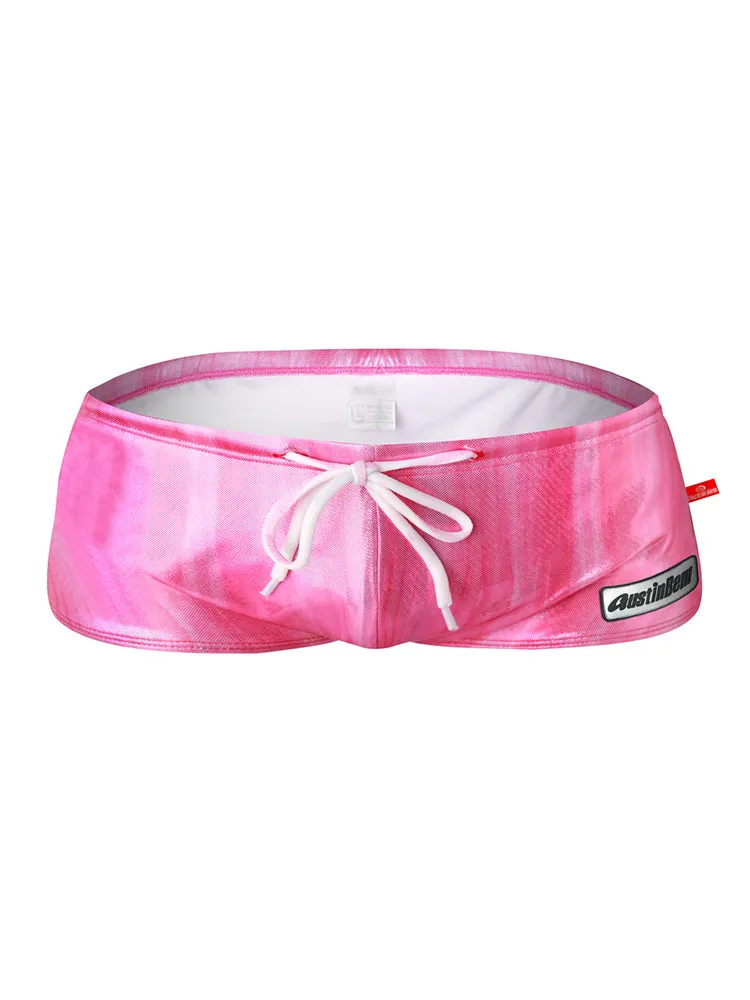 Mens Fashionable Flash Swim Fitness Trunks