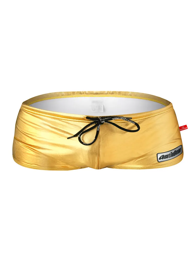 Mens Fashionable Flash Swim Fitness Trunks