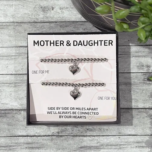Mother & Daughter Bracelet Set of 2 (GOLD OR SILVER)