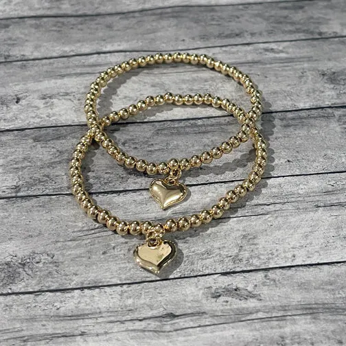 Mother & Daughter Bracelet Set of 2 (GOLD OR SILVER)