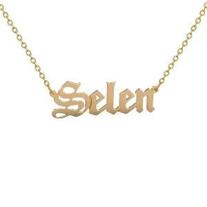 Old English Custom Necklace