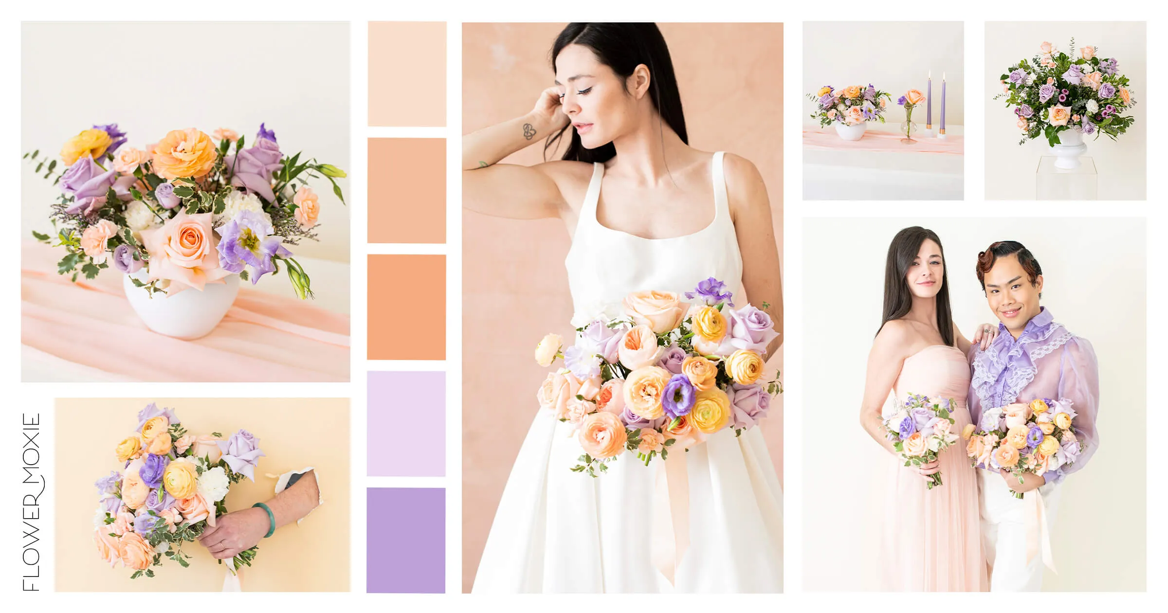 Peach and Lilac - Large Package