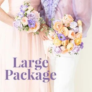 Peach and Lilac - Large Package
