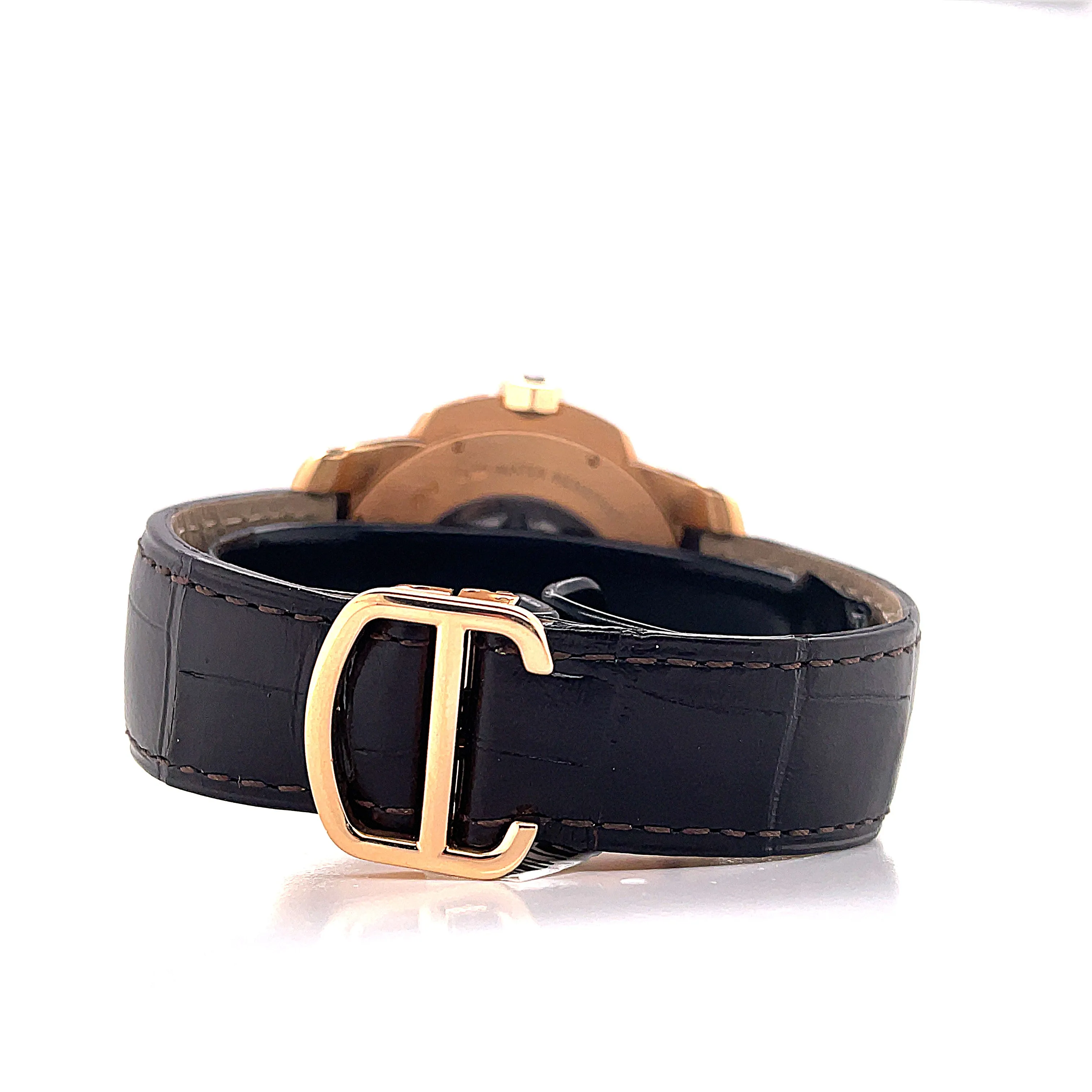 Pre-Owned Cartier 18K SOLID ROSE GOLD CALIBRE DE CARTIER W7100009