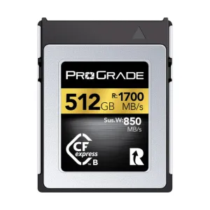 ProGrade Digital 512GB CFexpress 2.0 Type B Gold Memory Card