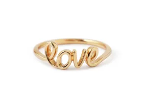"LOVE" Ring by Tiffany Yan