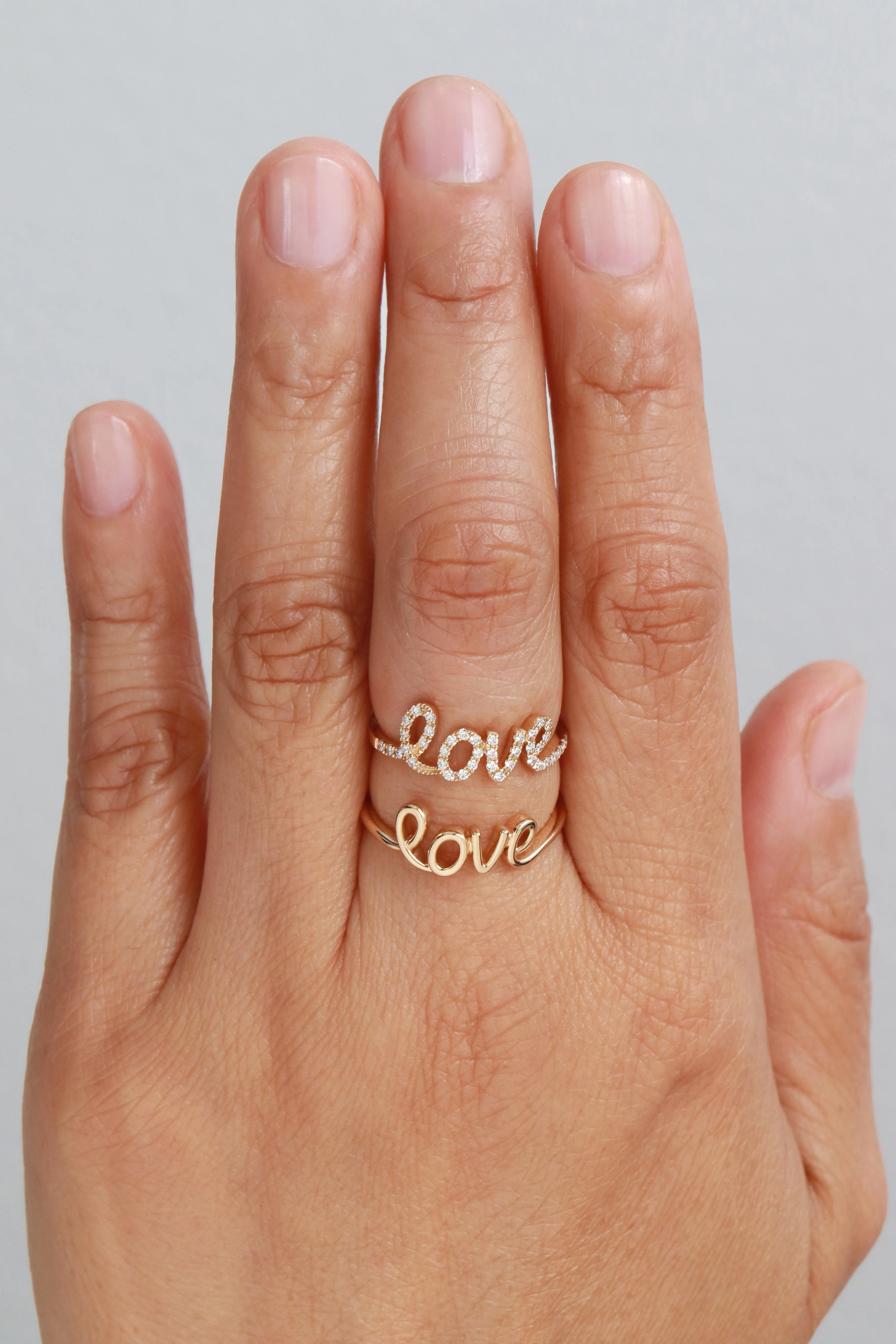 "LOVE" Ring by Tiffany Yan