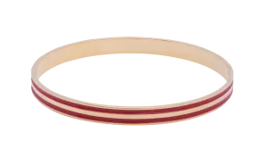 Red Enamel Bracelet