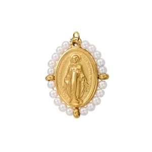 Religious  Pearl Miraculous Medal