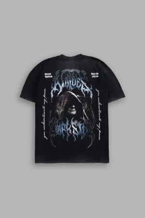 Rule The Galaxy "Premium" Oversized Tee in Black