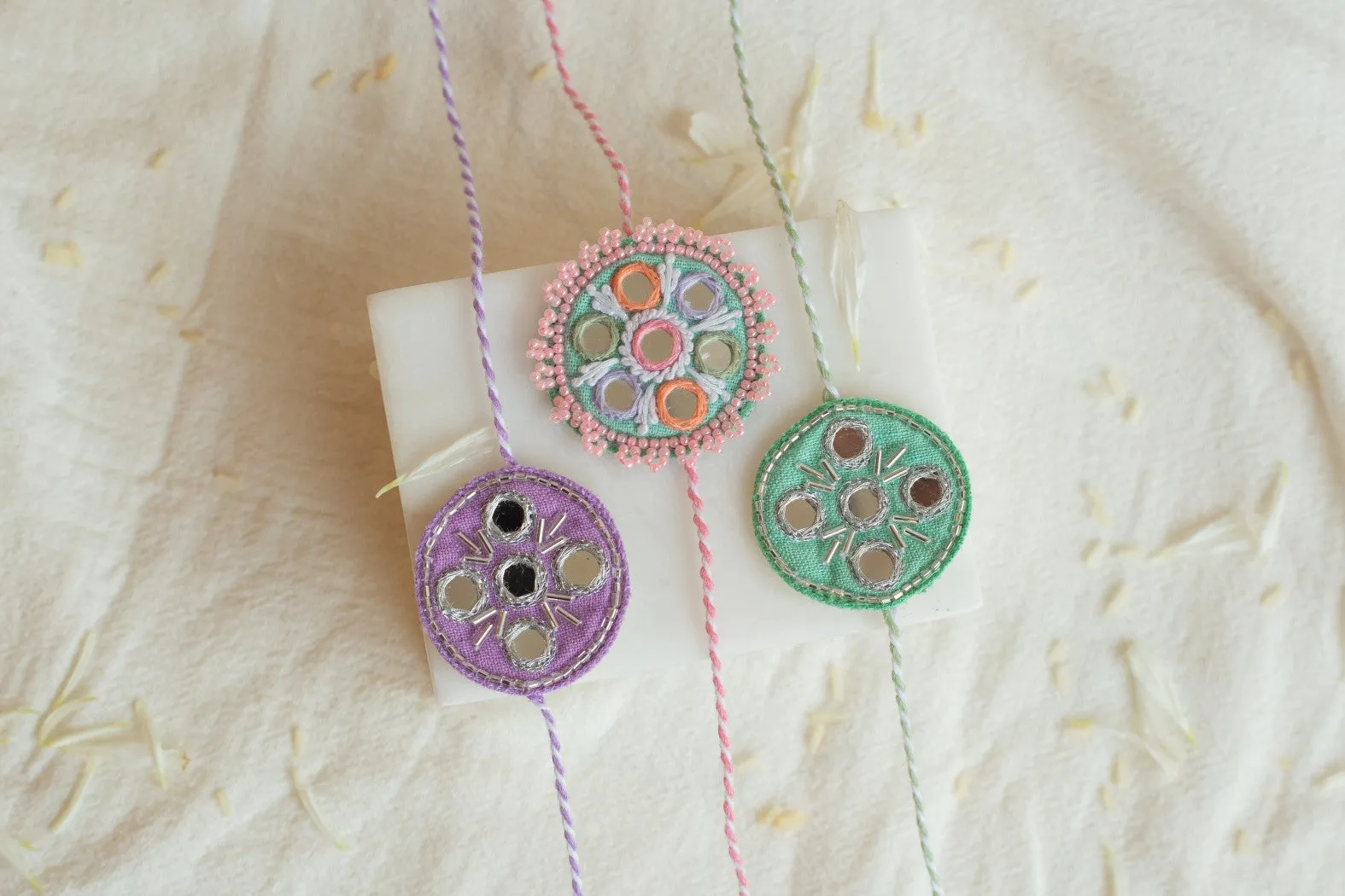 Shesha Rakhi (Set of 3)