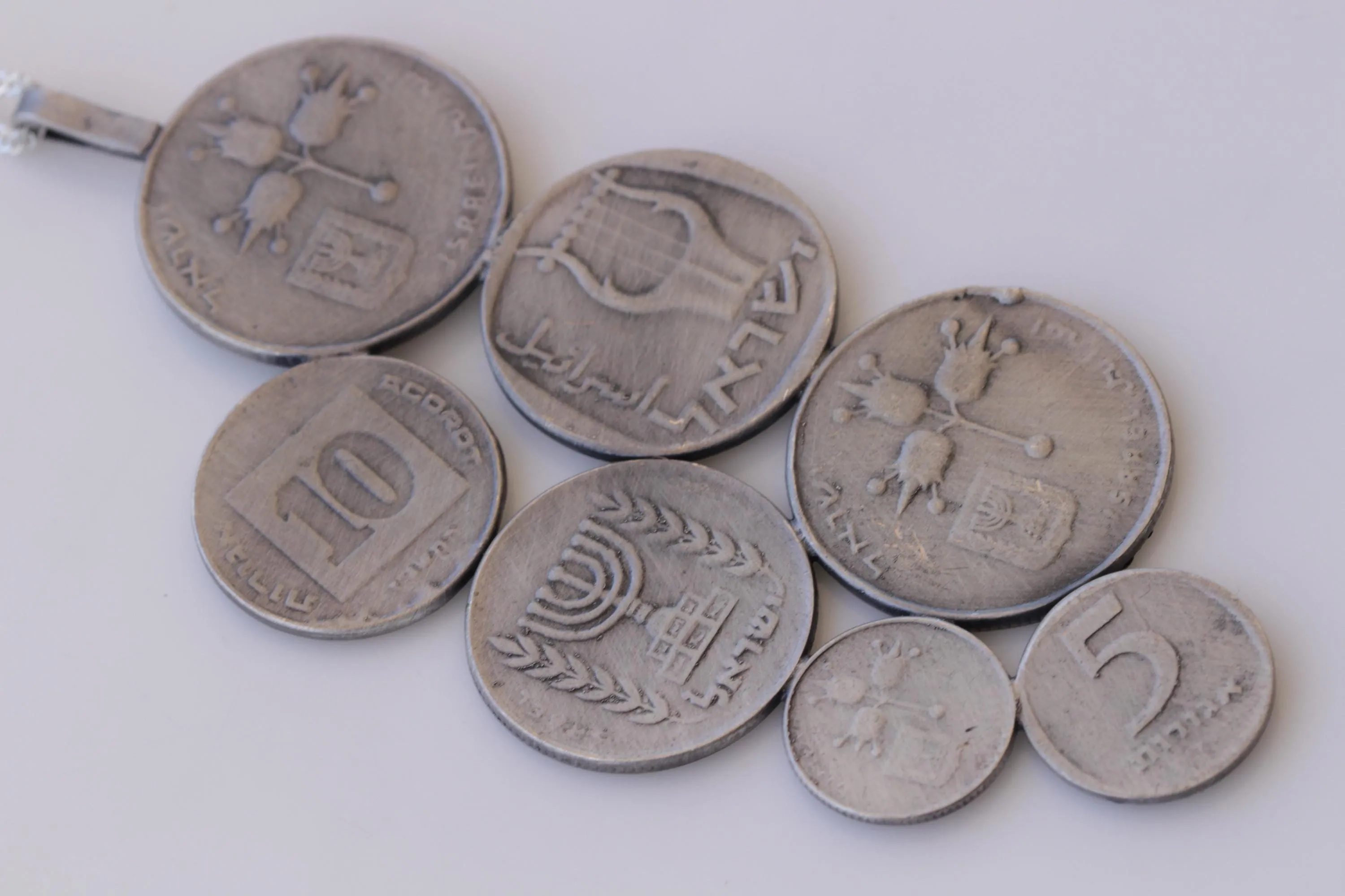 SILVER COIN NECKLACE