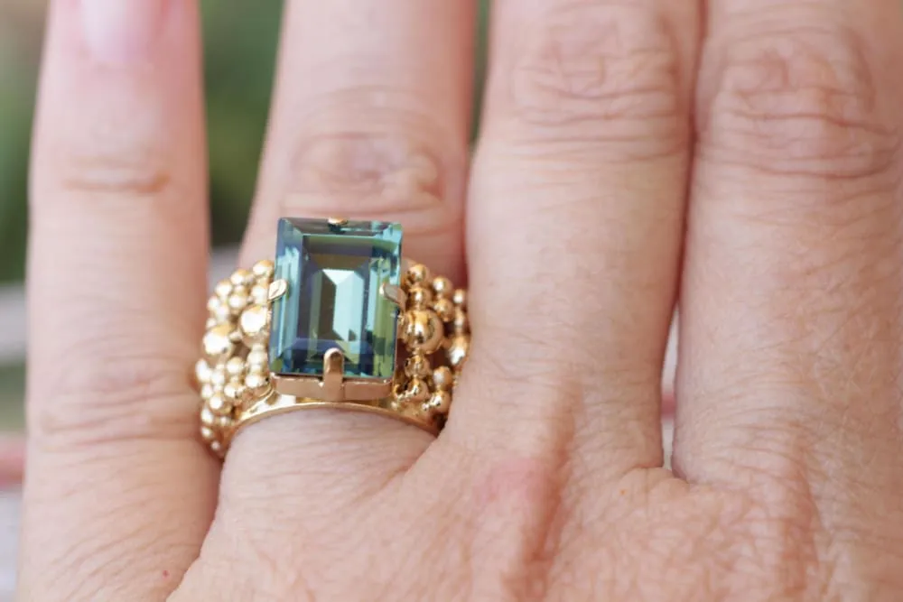 SMOKEY QUARTZ RING