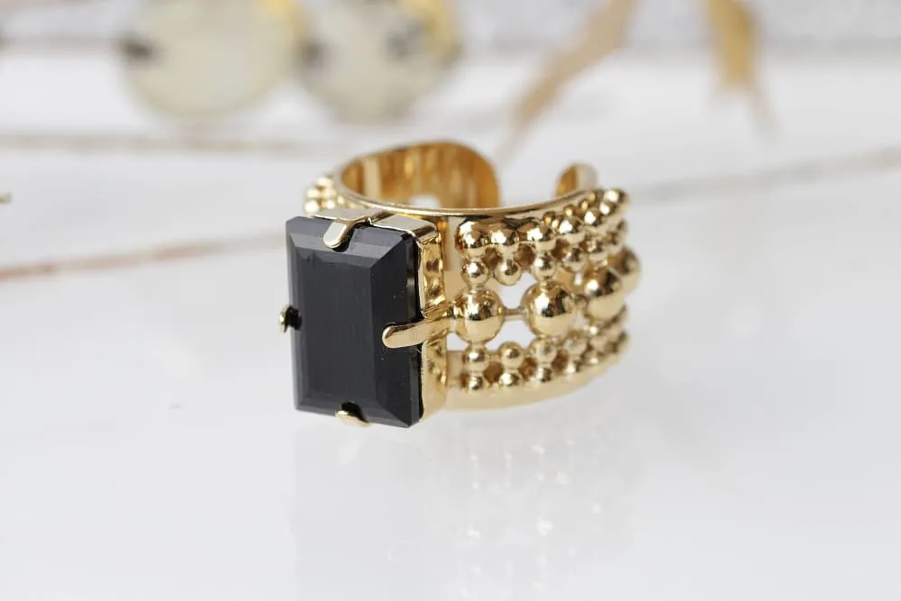 SMOKEY QUARTZ RING