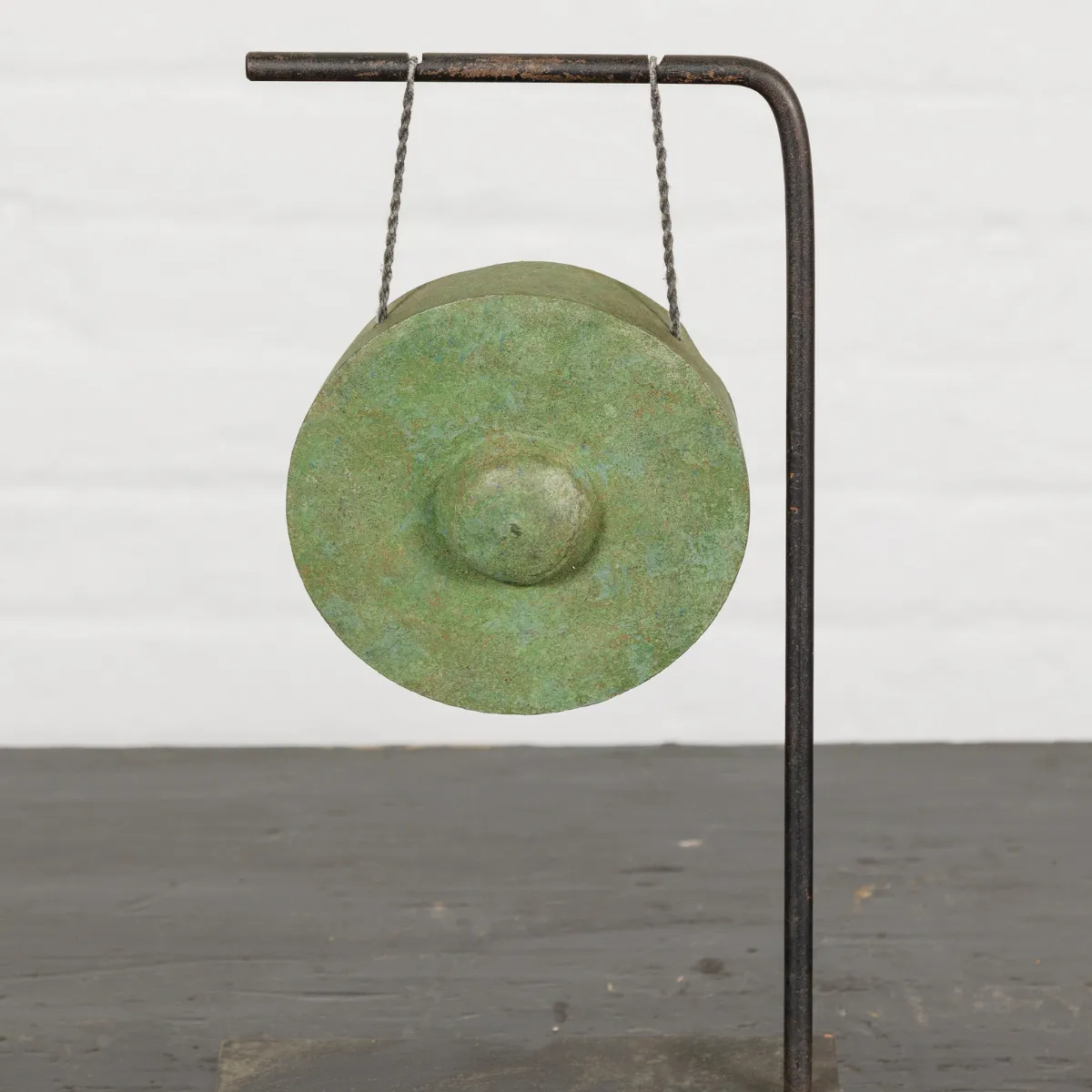 Swinging Gong on Custom Base