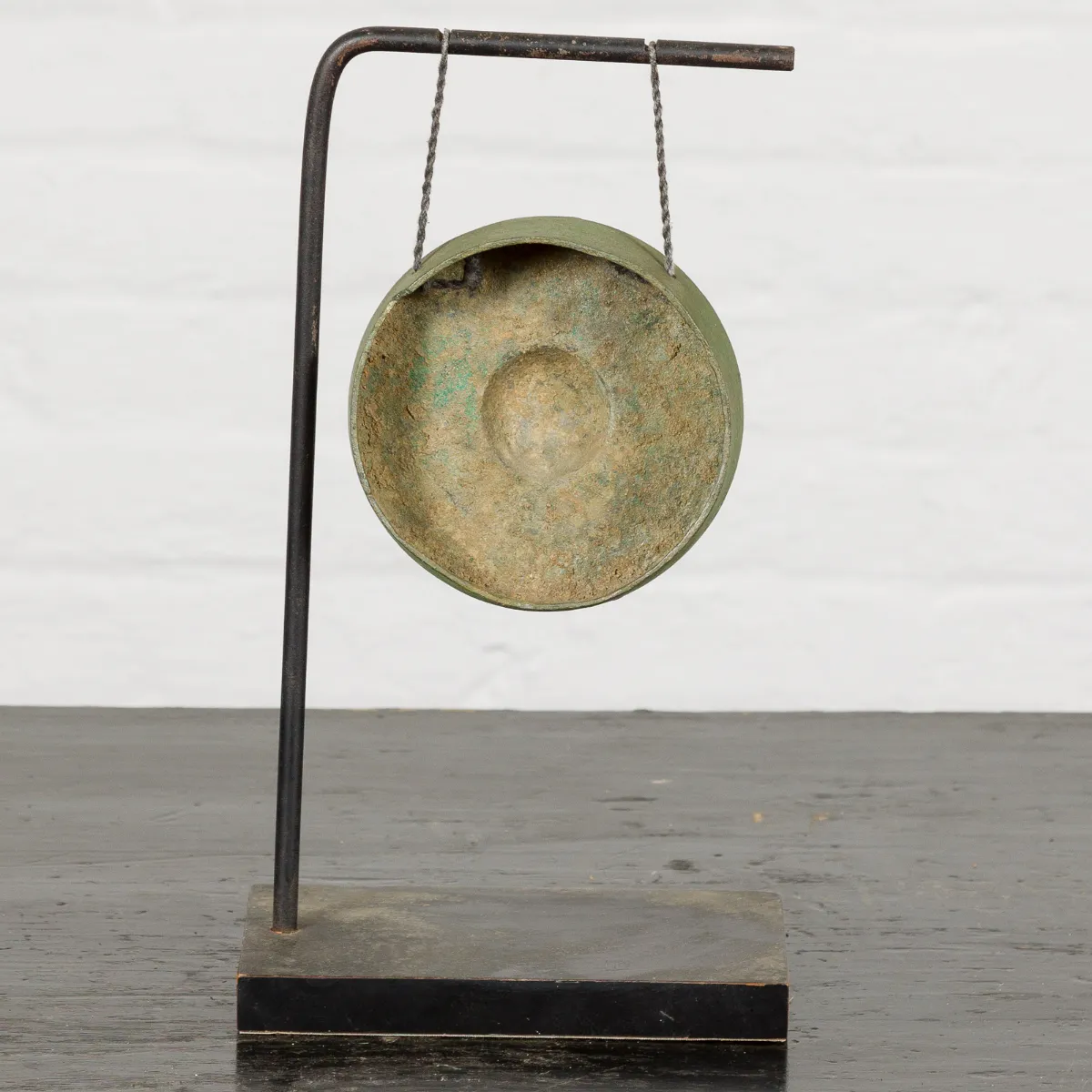 Swinging Gong on Custom Base