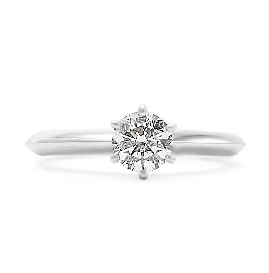 The Tiffany Setting 0.51ct Engagement Ring - Platinum