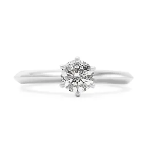 The Tiffany Setting 0.51ct Engagement Ring - Platinum