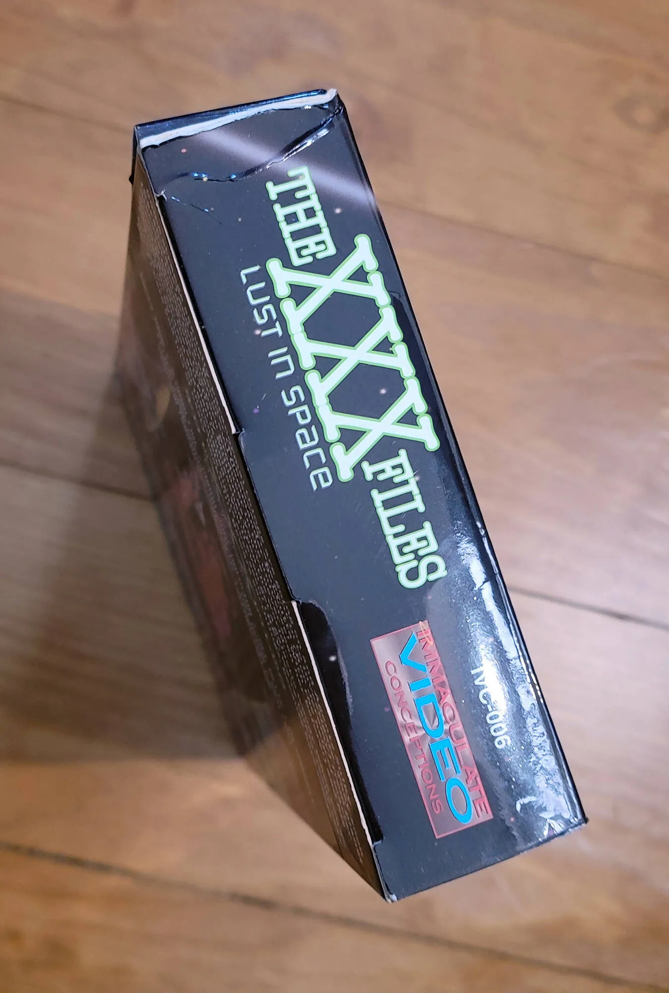 The XXX Files: Lust in Space (1995) Adult VHS Big Box - AUTOGRAPHED by RON JEREMY