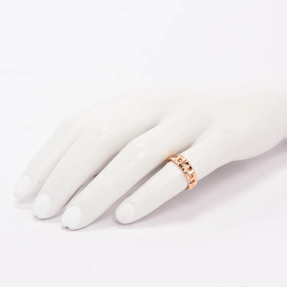 Tiffany & Co 18k Rose Gold Tiffany T True Wide Ring