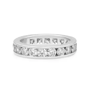 Tiffany Full Circle Diamonds Eternity Ring - Platinum