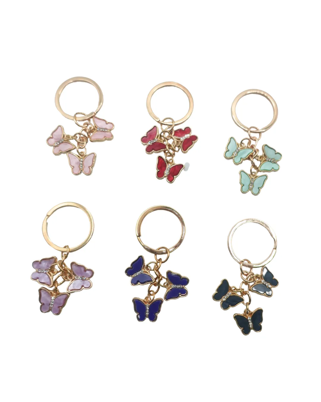 Trio Butterfly Charm