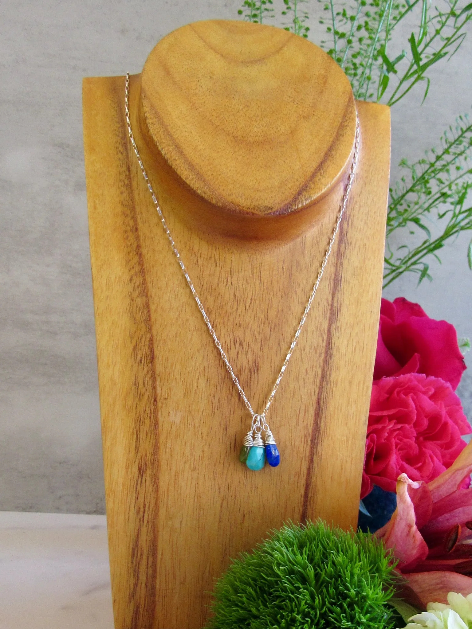 Triple Charm Necklaces