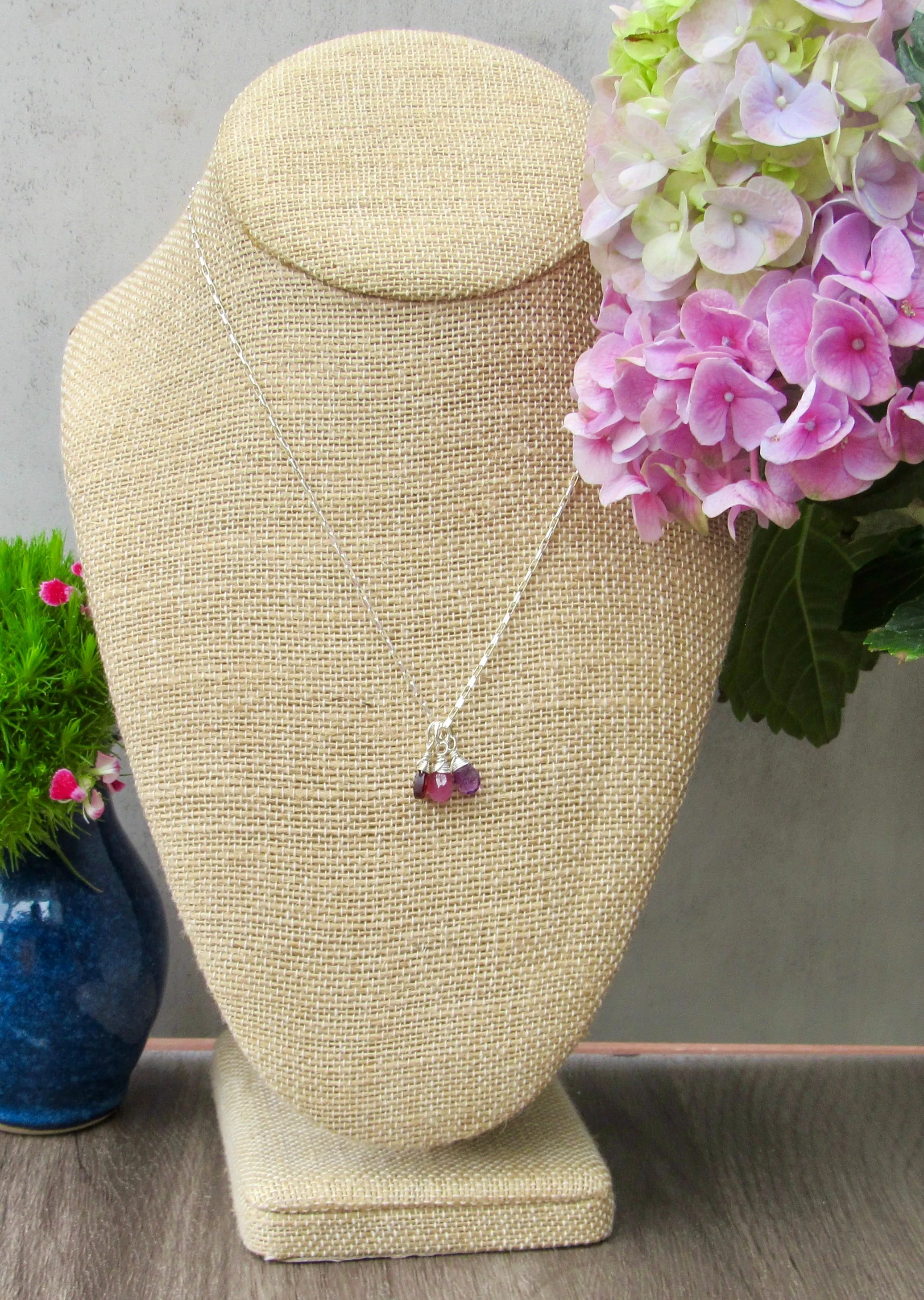 Triple Charm Necklaces