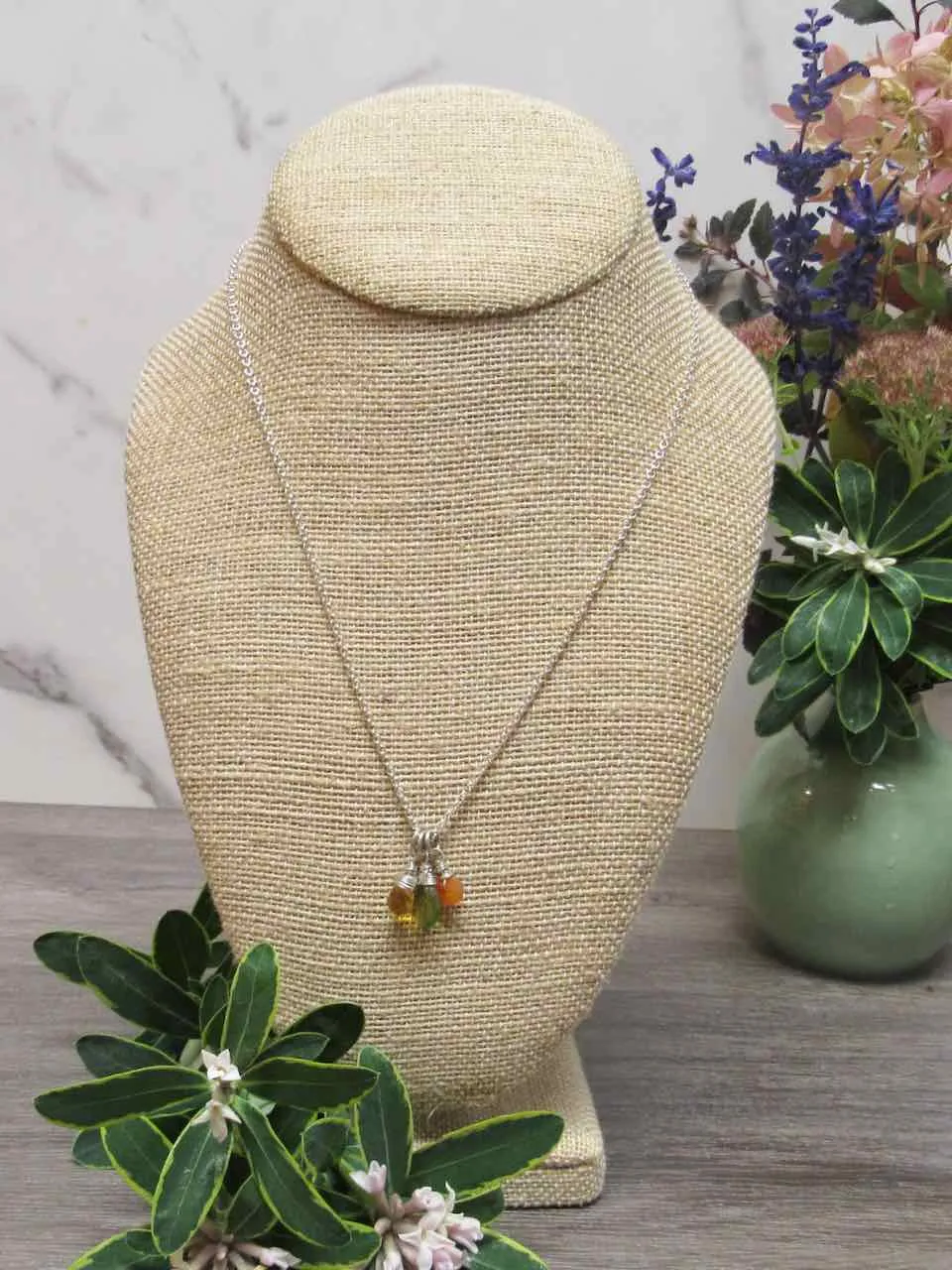 Triple Charm Necklaces