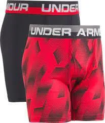 Under Armour 2 Pack Boxer Briefs