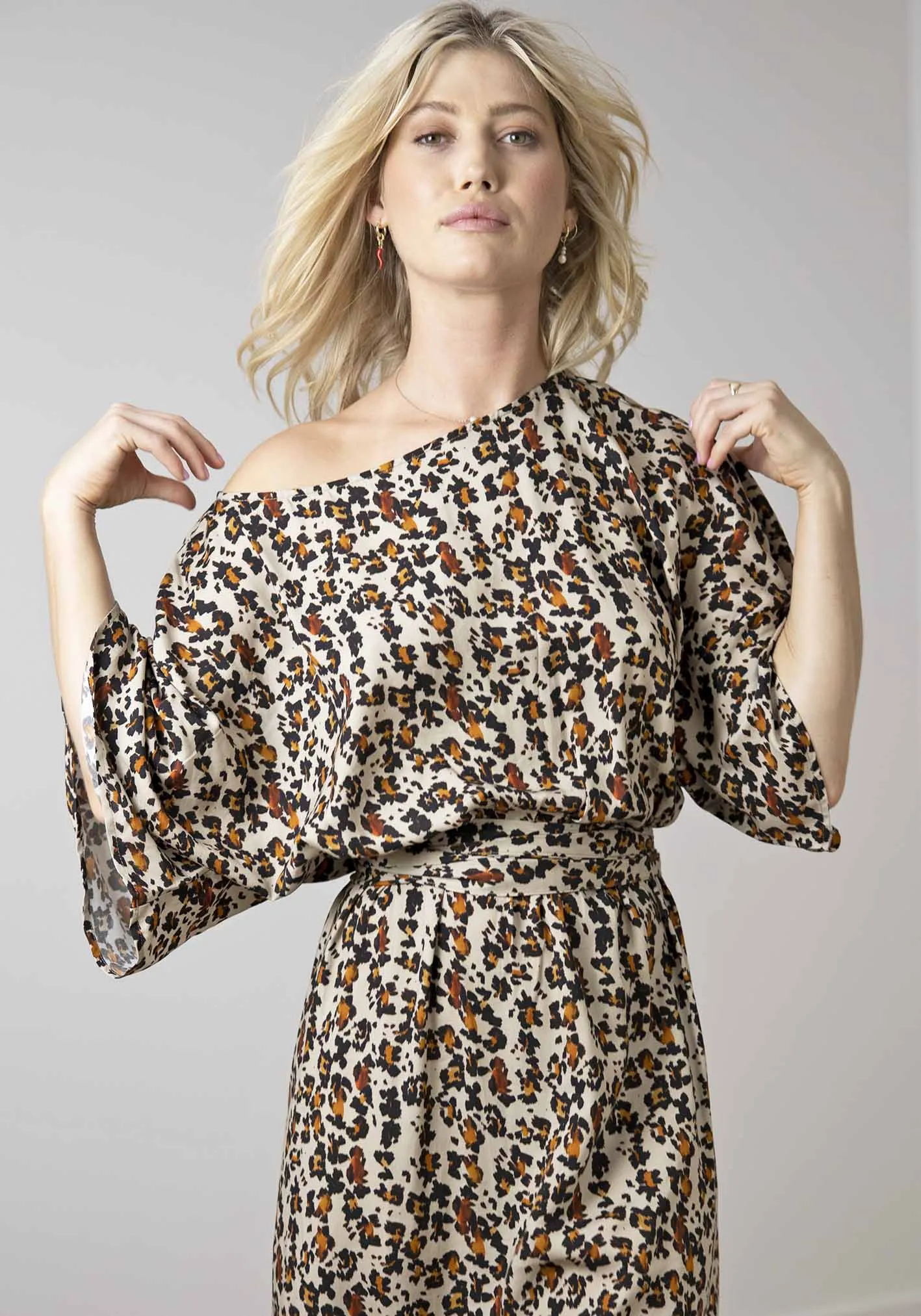 Untamed Animal Print Resort Maxi Dress