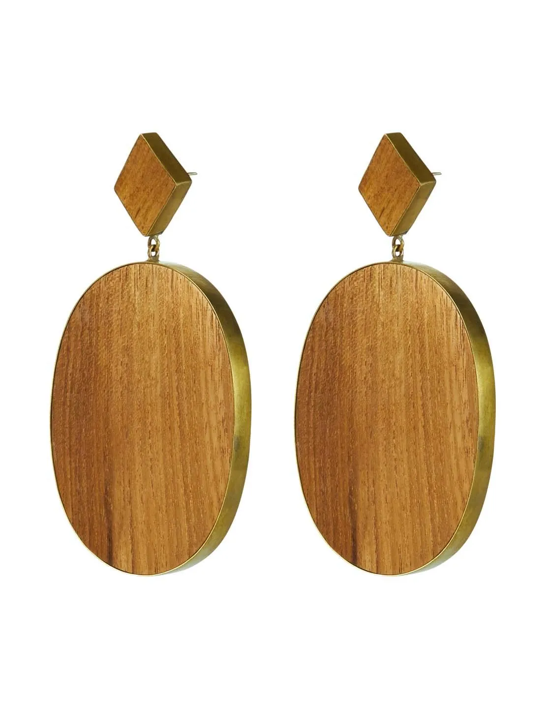 VIDA OVAL EARRING