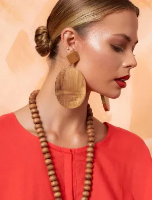 VIDA OVAL EARRING