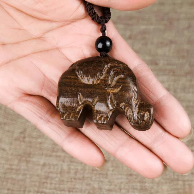 Vintage Necklace Big Pendant Ethnic Necklace Wooden Fish Long Necklace Ethnic Jewelry Maxi Necklace For Women Wholesale Price