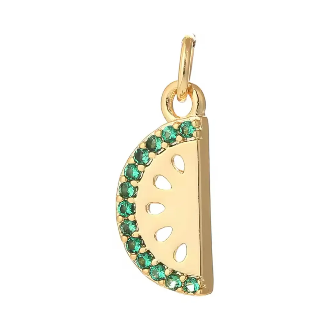 Watermelon Fruit Charm For Charm Necklace & Bracelet